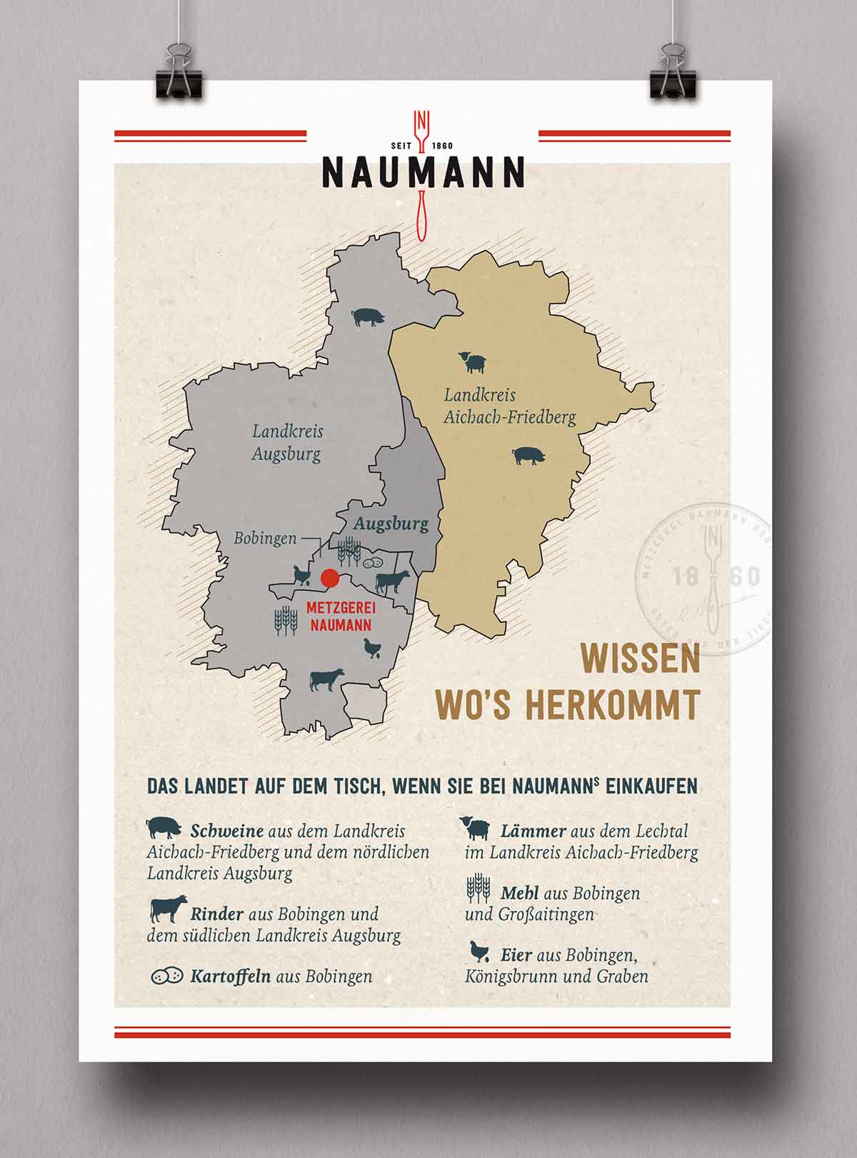 Flyer für Naumann Leib und Seele von c-c-design.de